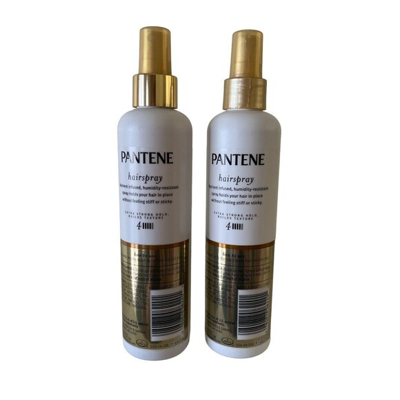 Pantene Level 4 Hairspray Extra Strong Hold, Builds Texture 8.5 Oz New 2 Pack - Picture 2 of 2